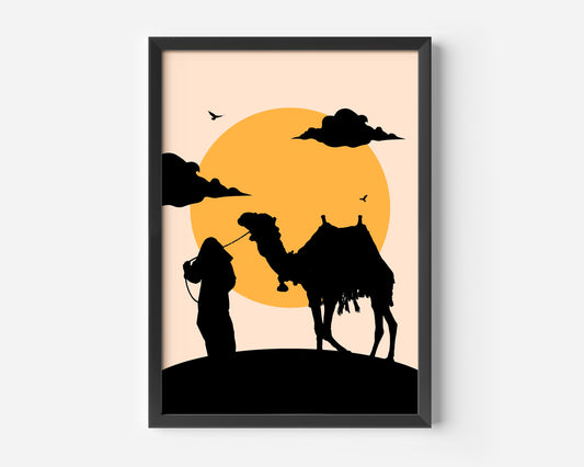 Desert Horizon Poster