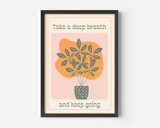 Take a deep breath Poster