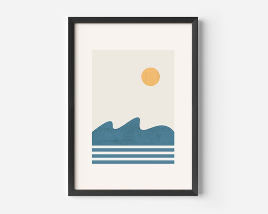 Minimal Sun Poster
