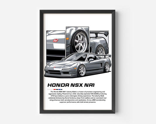 Honda NSX NA1 Poster