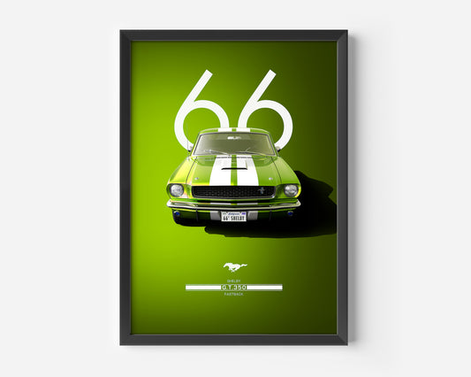 Ford Mustang Shelby GT350 Fastback Poster