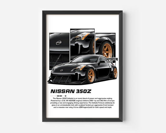 Nissan 350Z Poster