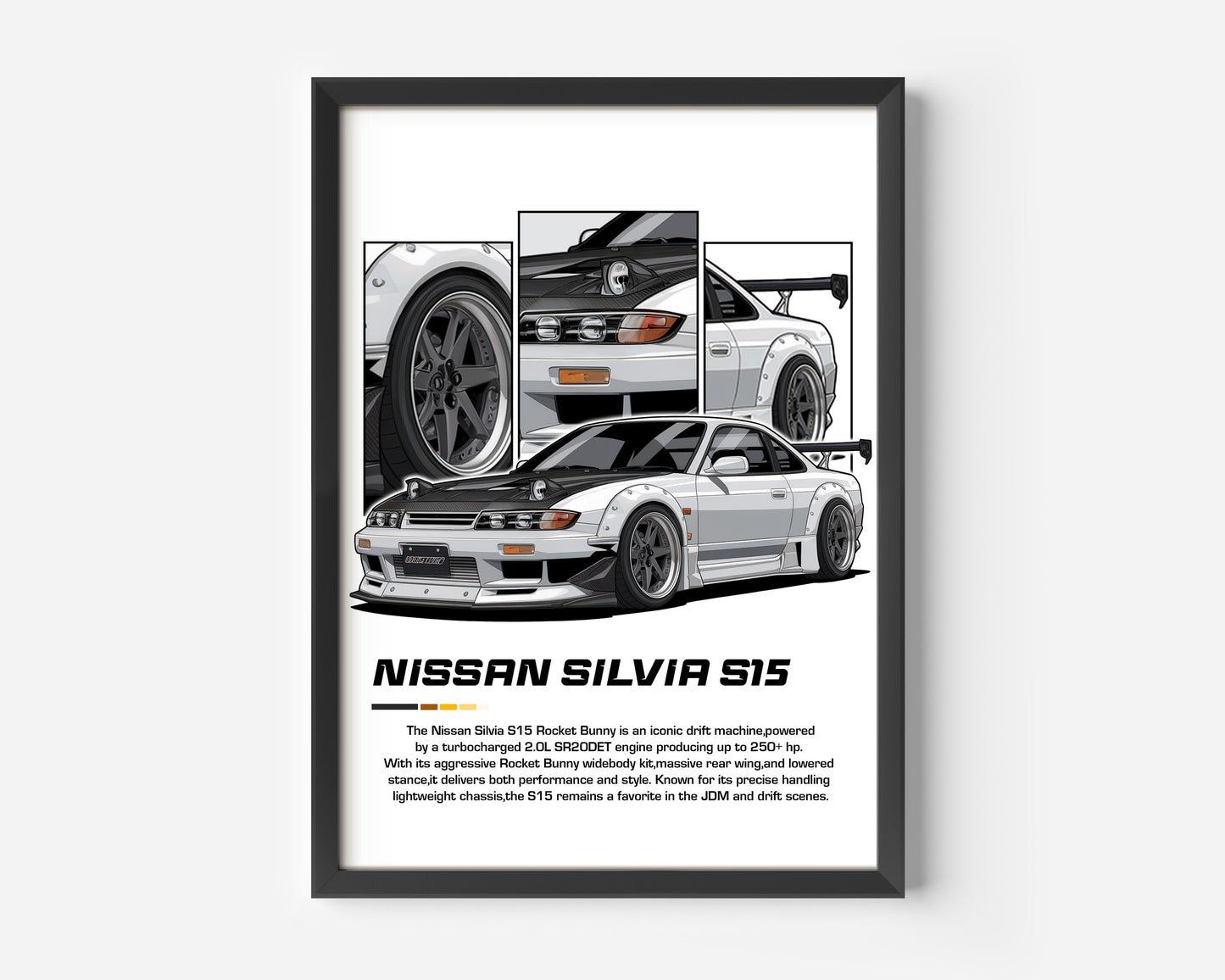 Nissan Silvia S15 Poster