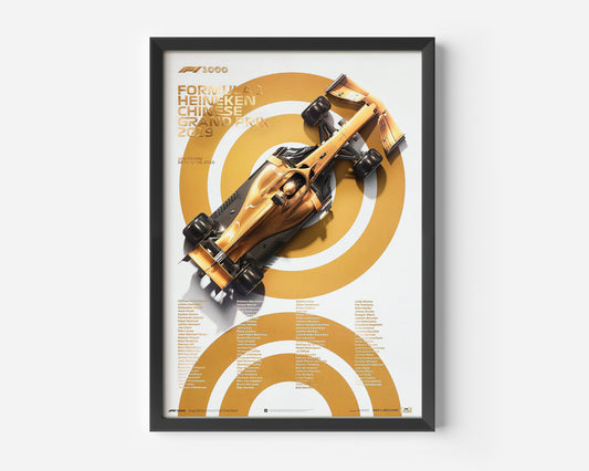 Formula chines grand Prix 2019 Poster