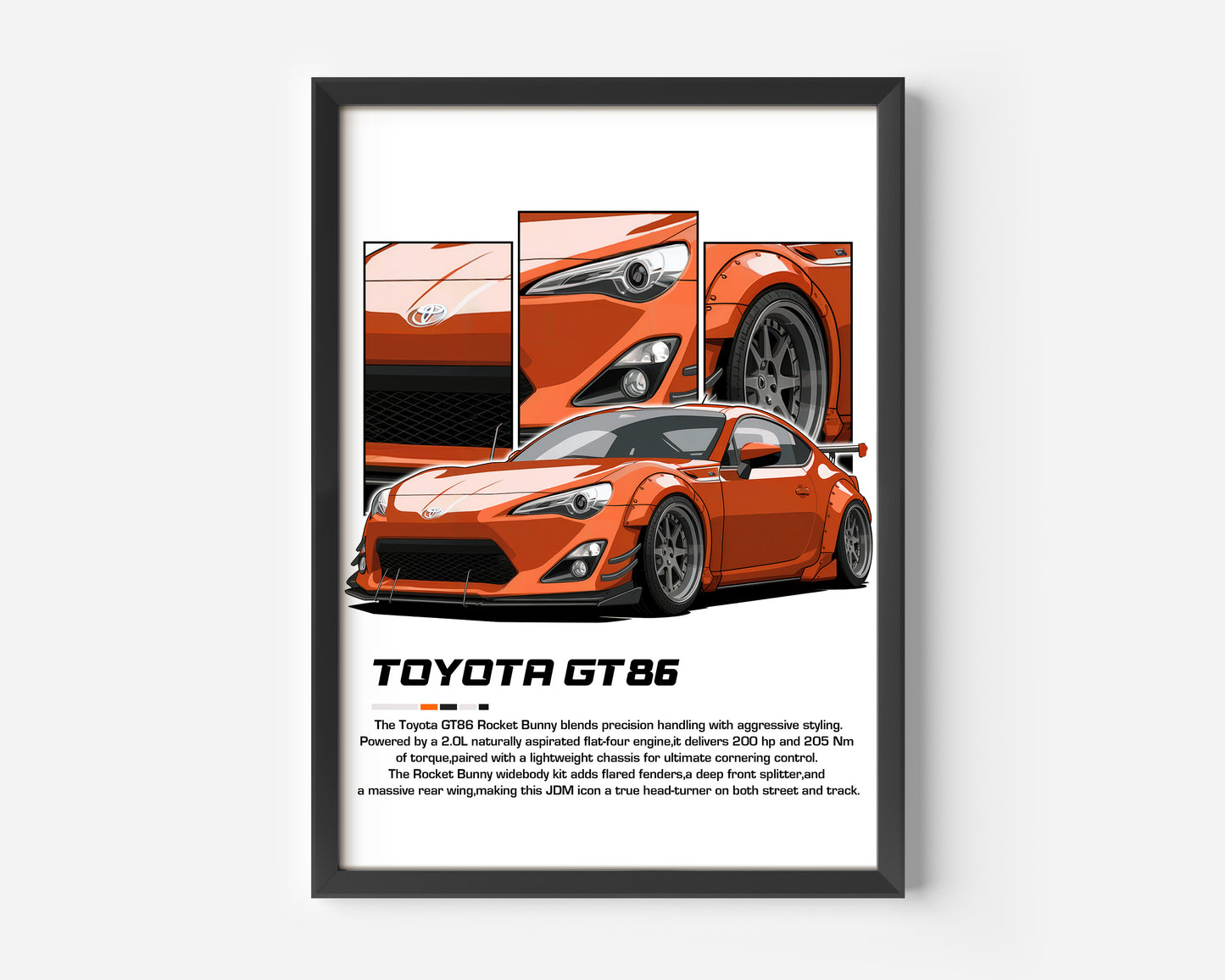 Toyota GT86 Poster