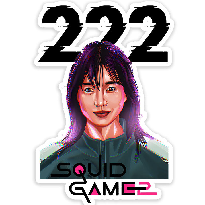 222 Squid Game 2 Sticker