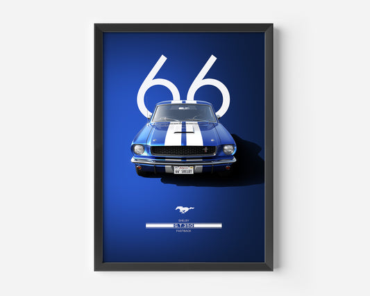 Ford Mustang Shelby GT350 Poster