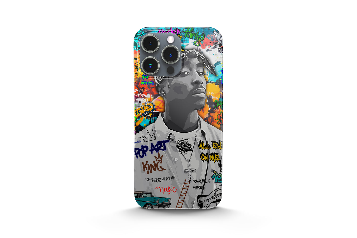 2pac Street Pop Chaos Phone Case