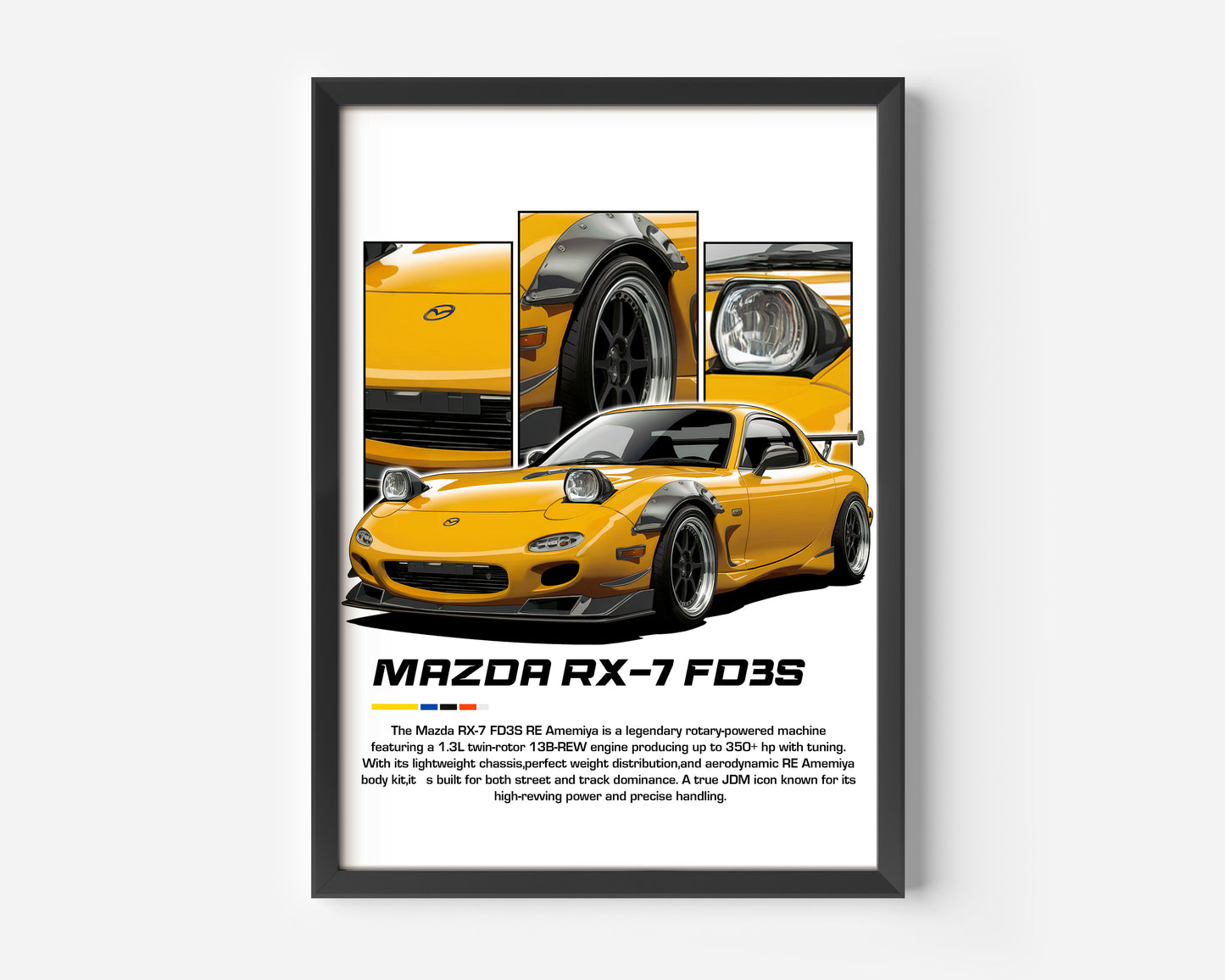 Mazda RX-7 FD Poster