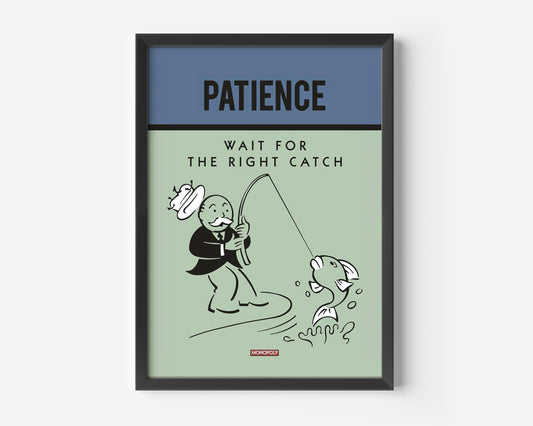 Monopoly Patience Poster