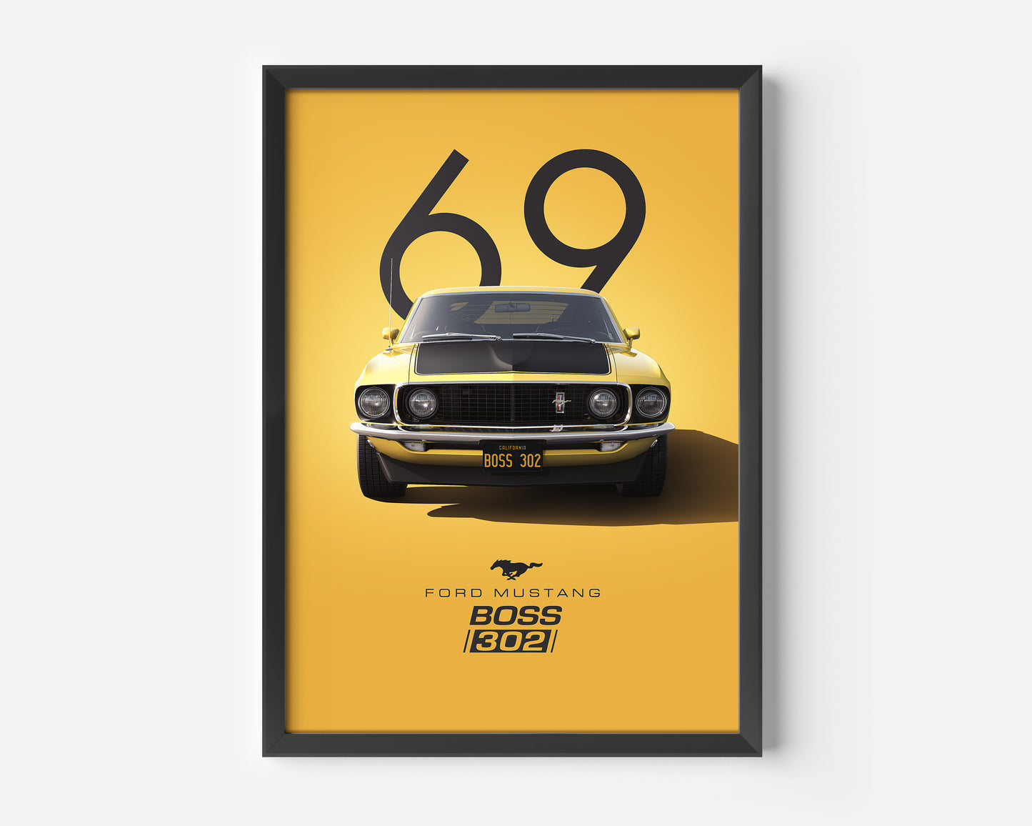Ford Mustang Boss 302 Poster