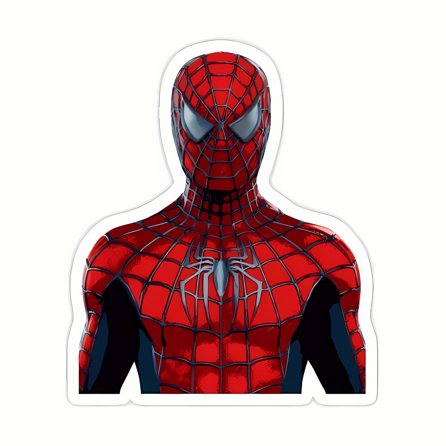 Spiderman portrait Sticker