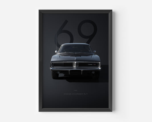 Dodge Charger 1969 Poster