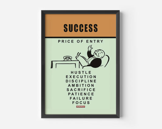 Monopoly success Poster