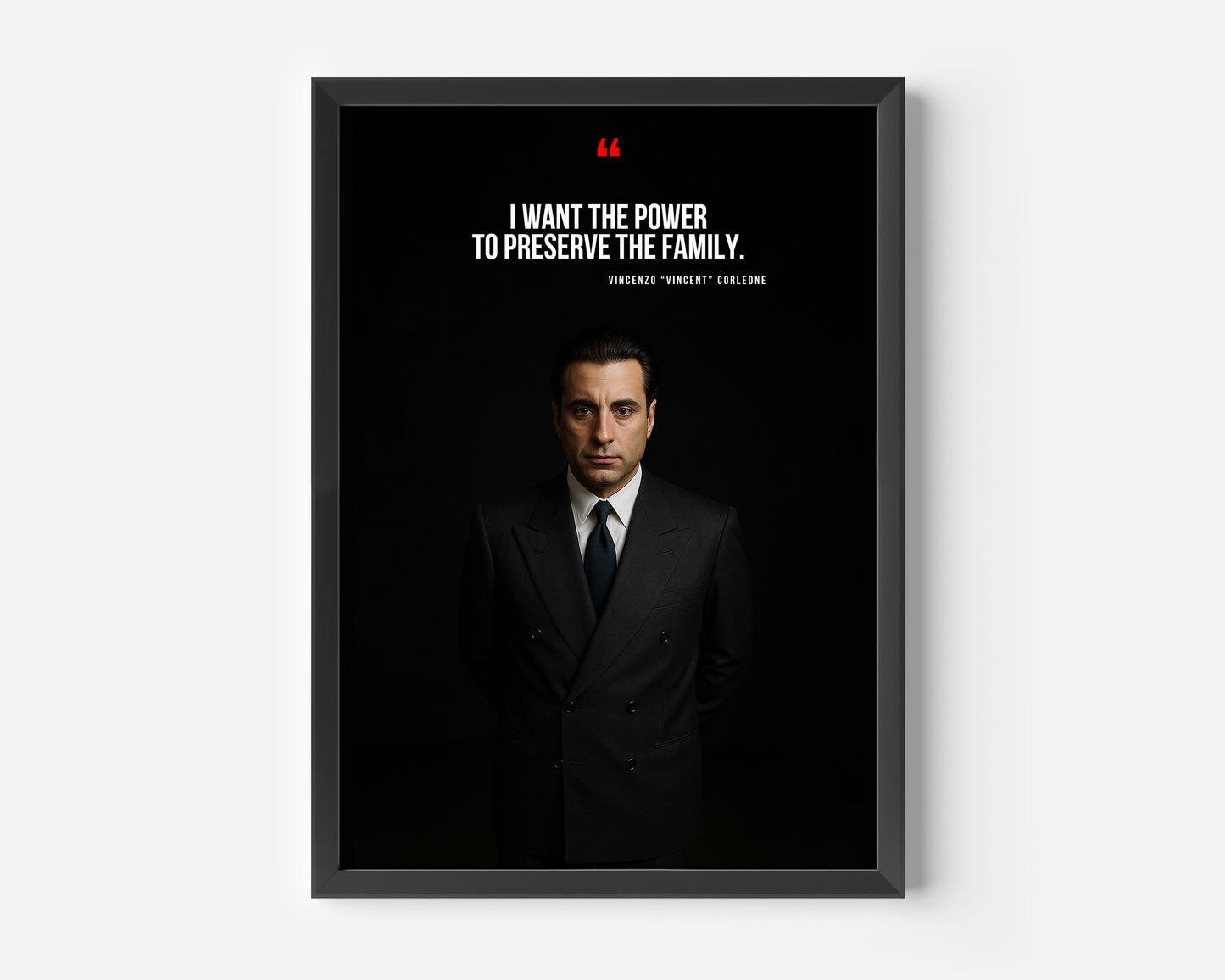 Vincent Corleone The Godfather Poster