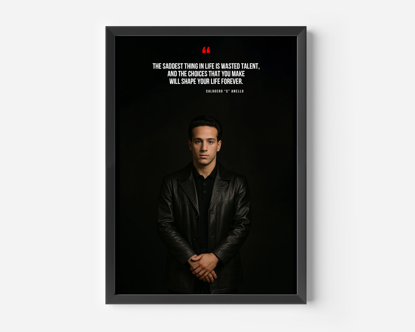 Calogero 'C' Anello A Bronx Tale Poster