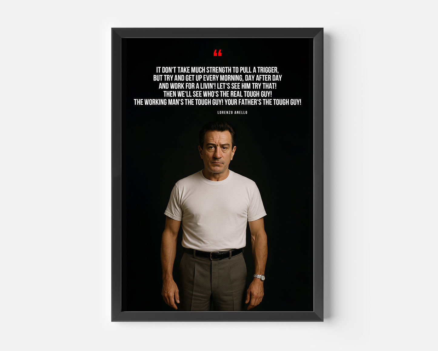 Lorenzo Anello A Bronx Tale Poster