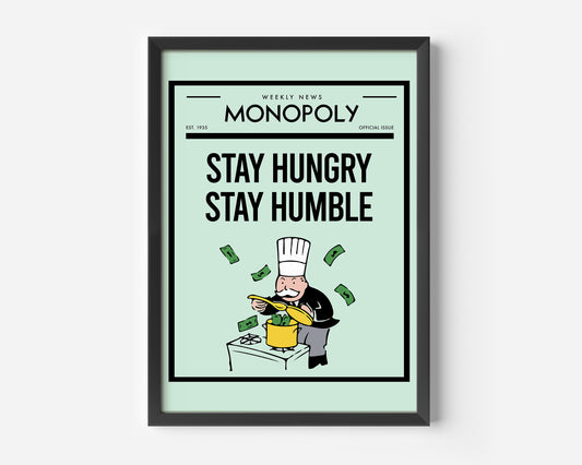 Monopoly Stay Poster