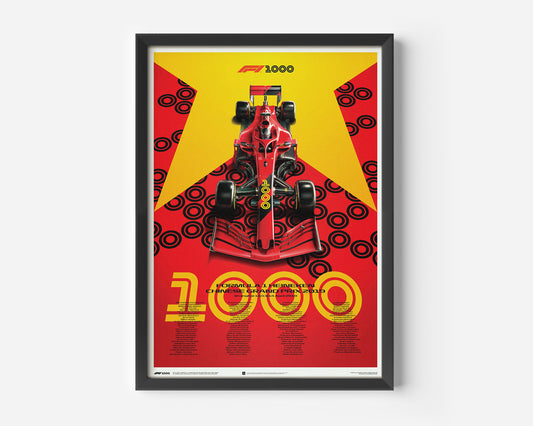 Formula 1 1000 Shanghai 2019 Poster