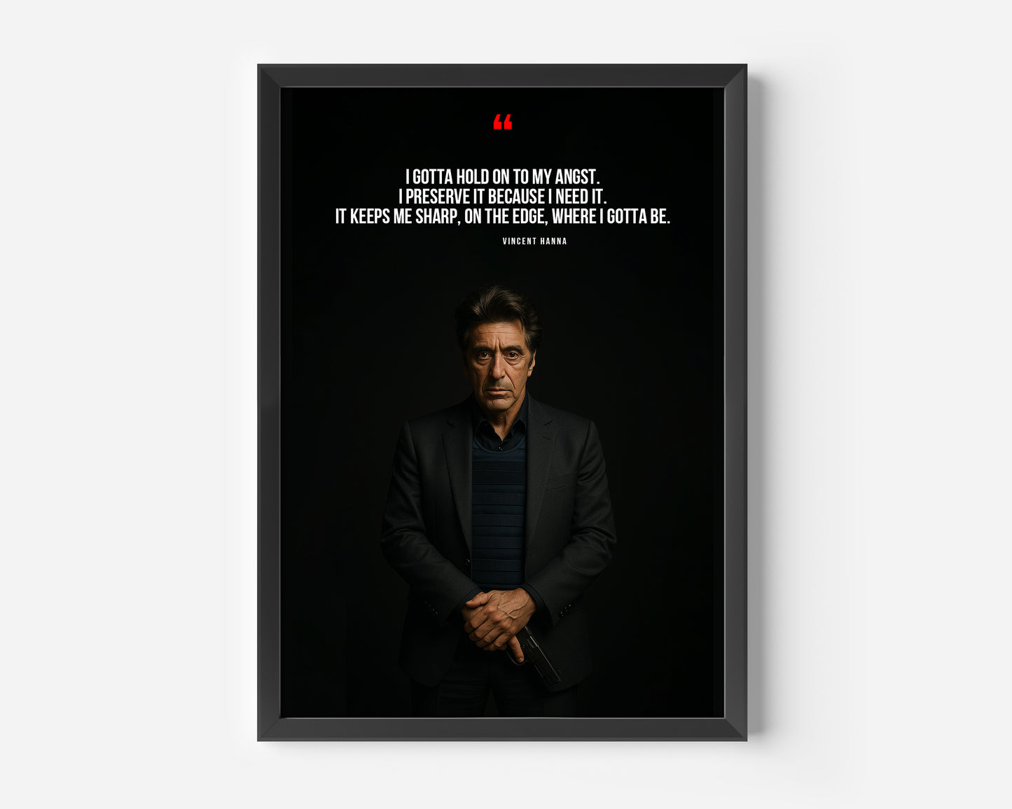 Vincent Hanna Heat Poster