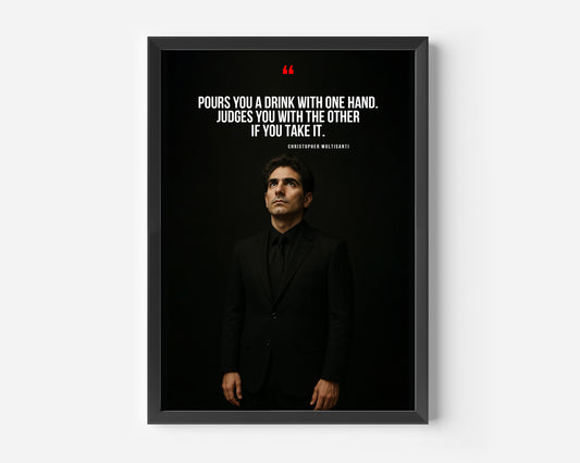 Christopher Moltisanti Quote Poster
