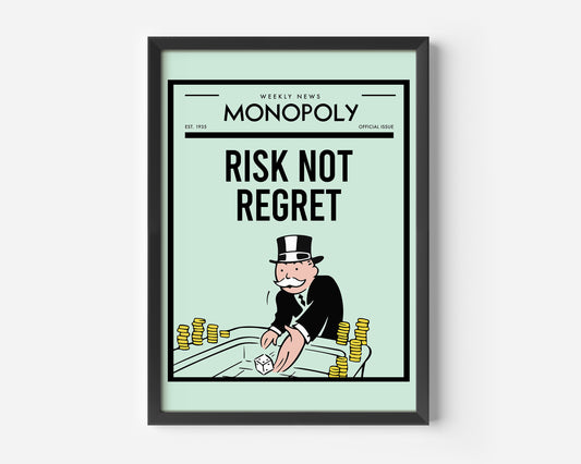 Monopoly Risk Poster