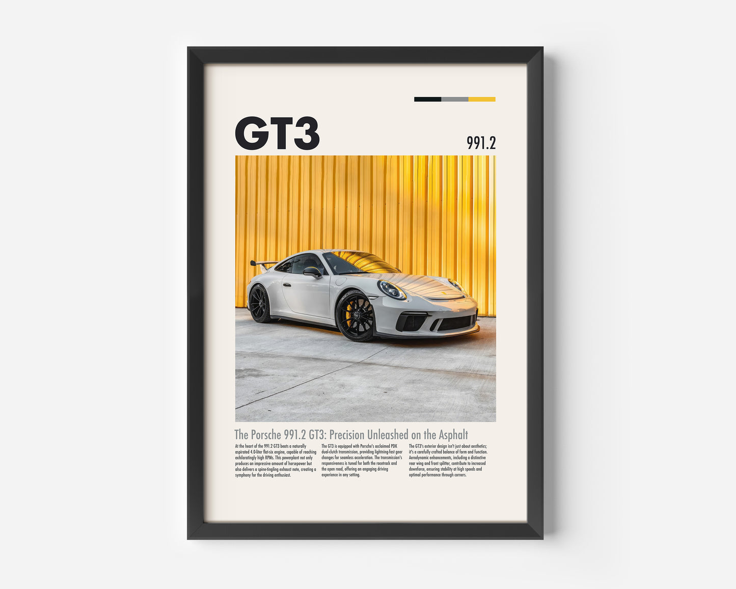 Porsche 911 GT3 (991.2) Poster