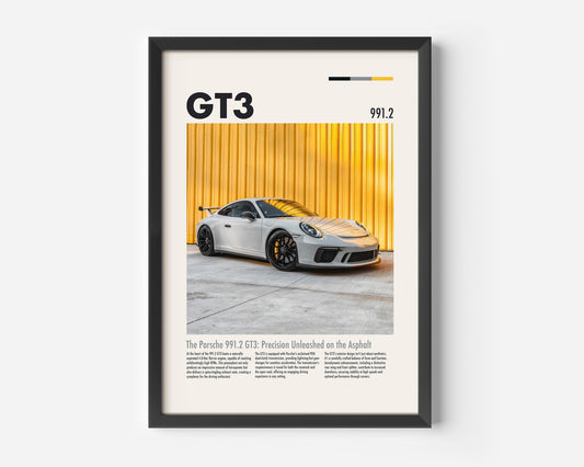 Porsche 911 GT3 (991.2) Poster