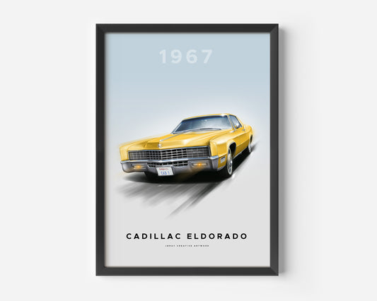Cadillac Eldorado Poster
