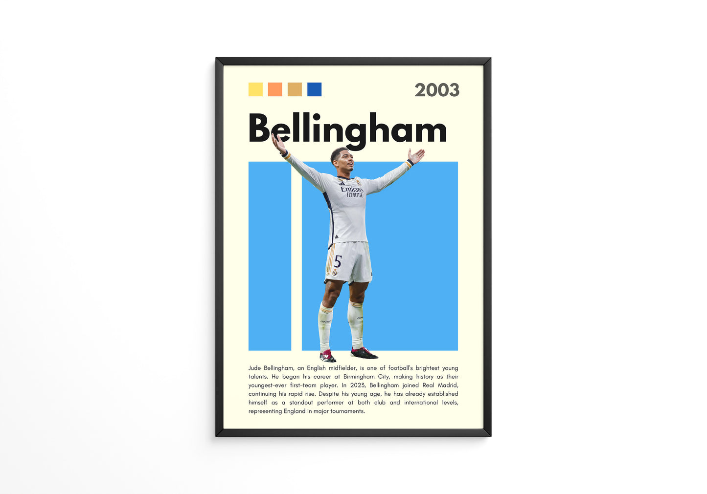 Jude Bellingham 2003 Poster