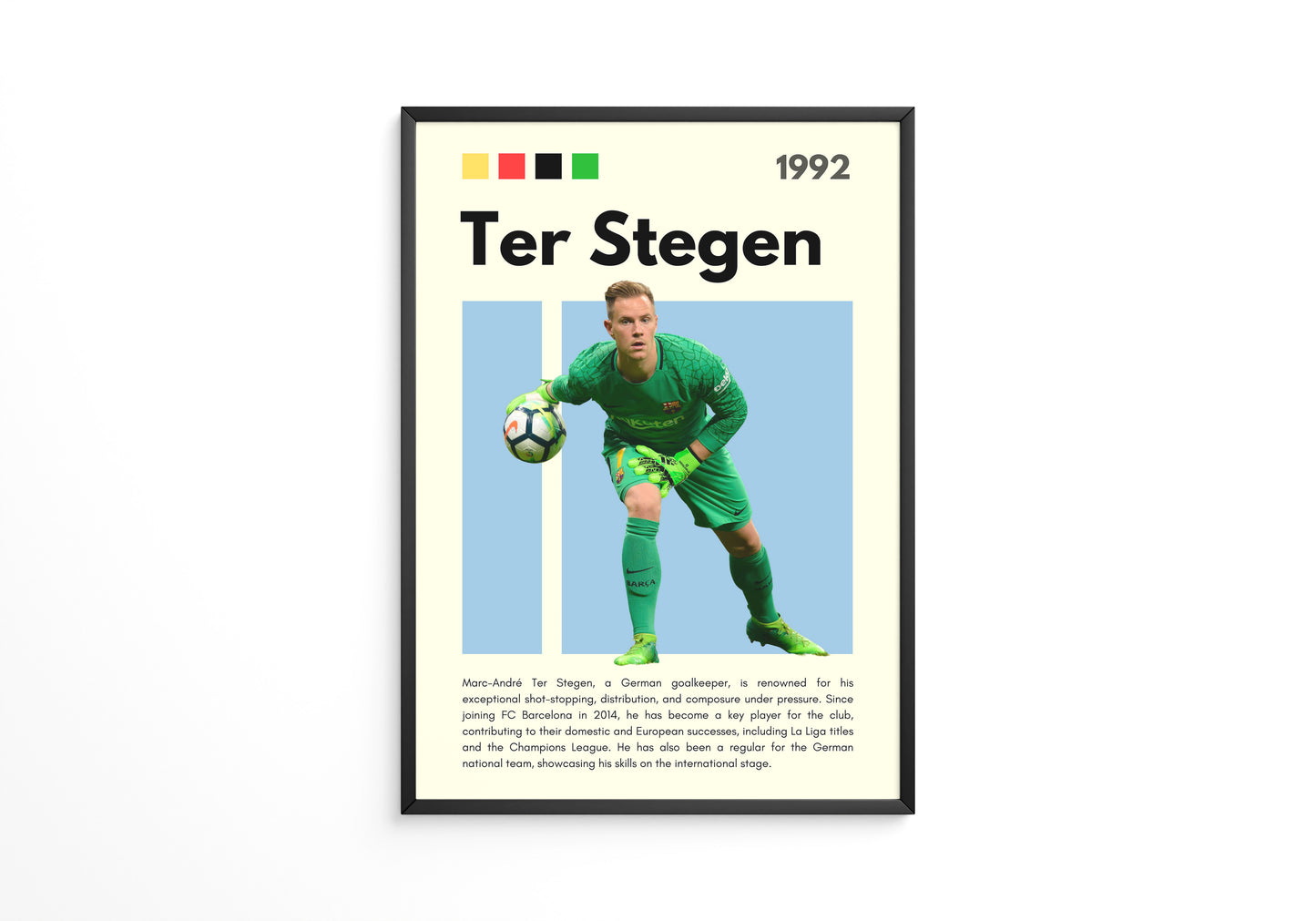 Marc-André ter Stegen 1992 Poster