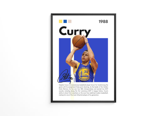 Stephen Curry Scoring 1988 Poster