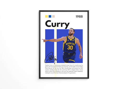 Stephen Curry 1988 Poster