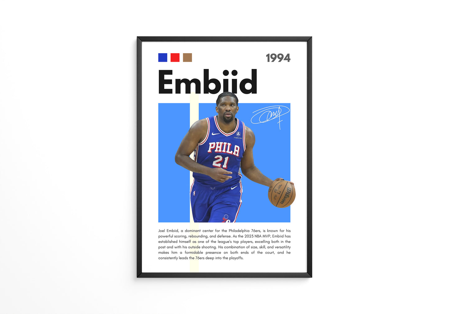 Joel Embiid 1994 Poster