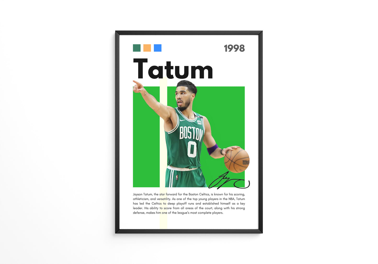Jayson Tatum 1998 Poster