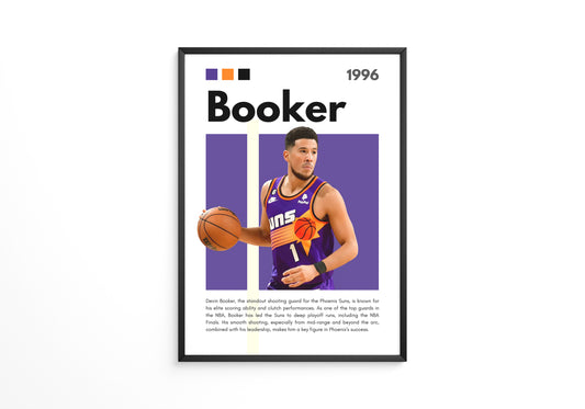 Devin Booker 1996 Poster
