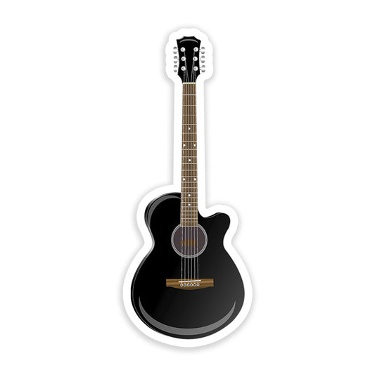 Acoustic guitar Sticker