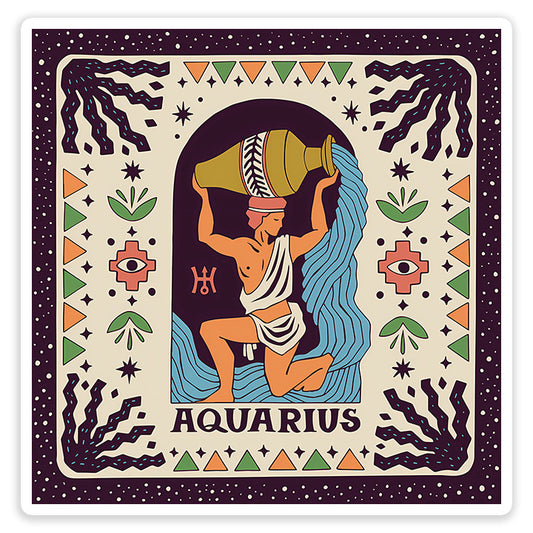 Aquarius Sticker