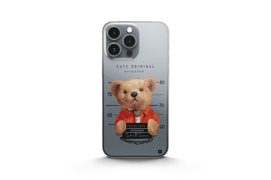 Arrested Bear Phone Case