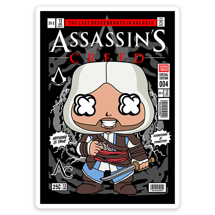 Assassin Creed pop Art Sticker