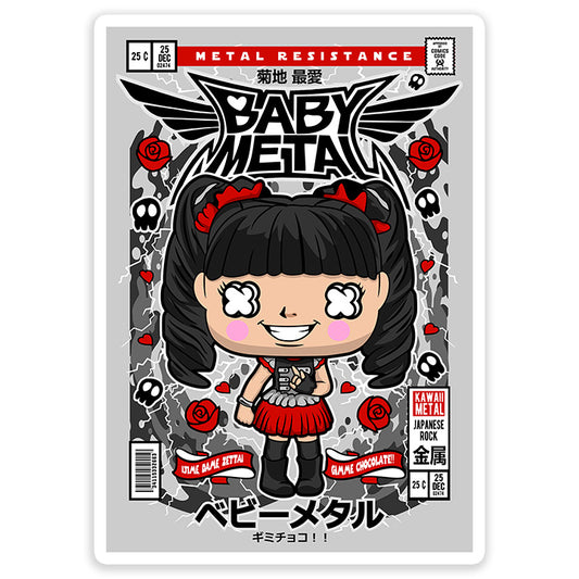 Baby Metal pop Art Sticker