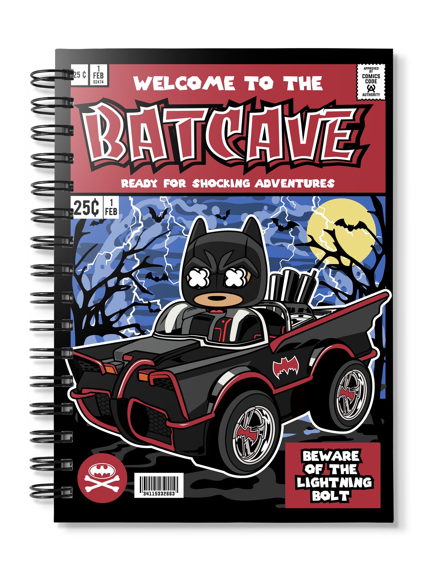 Bat Mobile Notebook
