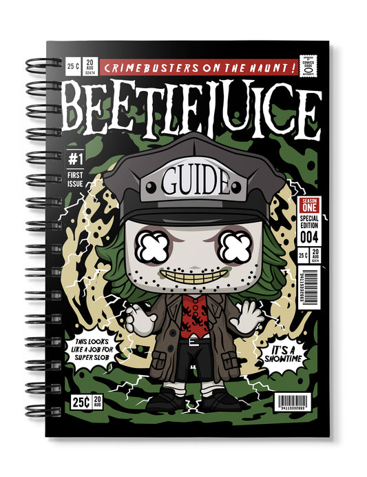 Beetlejuice Pop Art Notebook