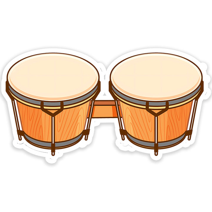 Bongo Drum Sticker