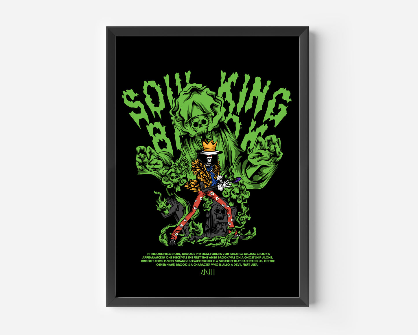 Brook One Piece Poster