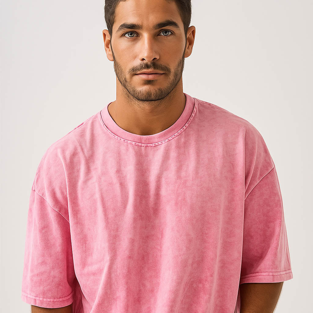 Washed Oversized Tee's Basic