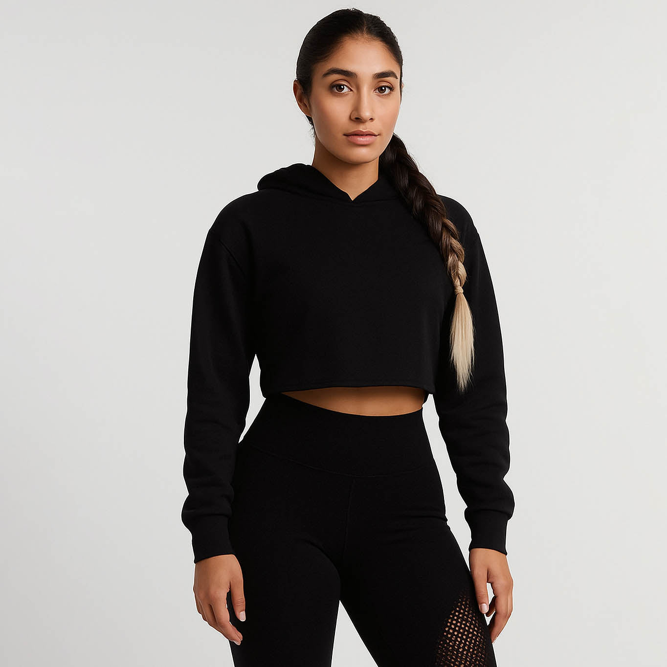 Cropped Oversize Hoodie