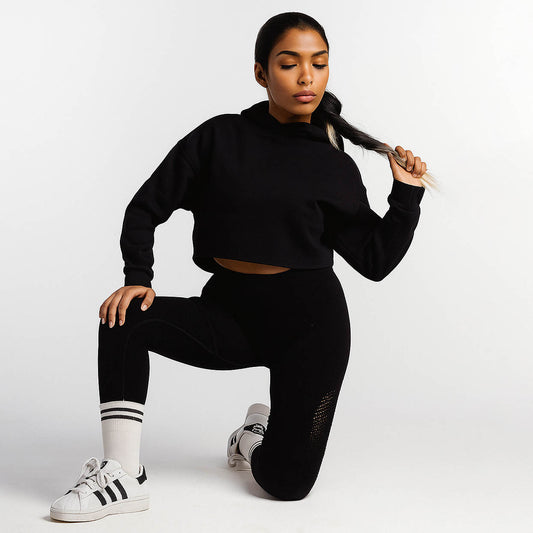 Cropped Oversize Hoodie