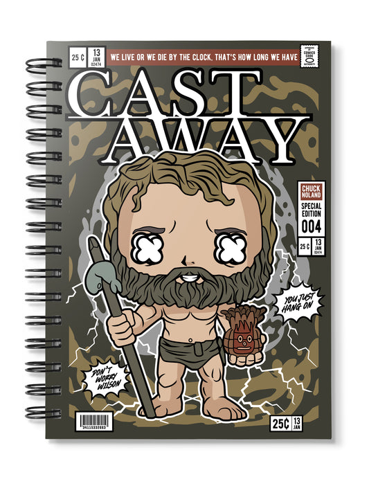 Chuck With Wilson Cast Away Pop Art Notebook