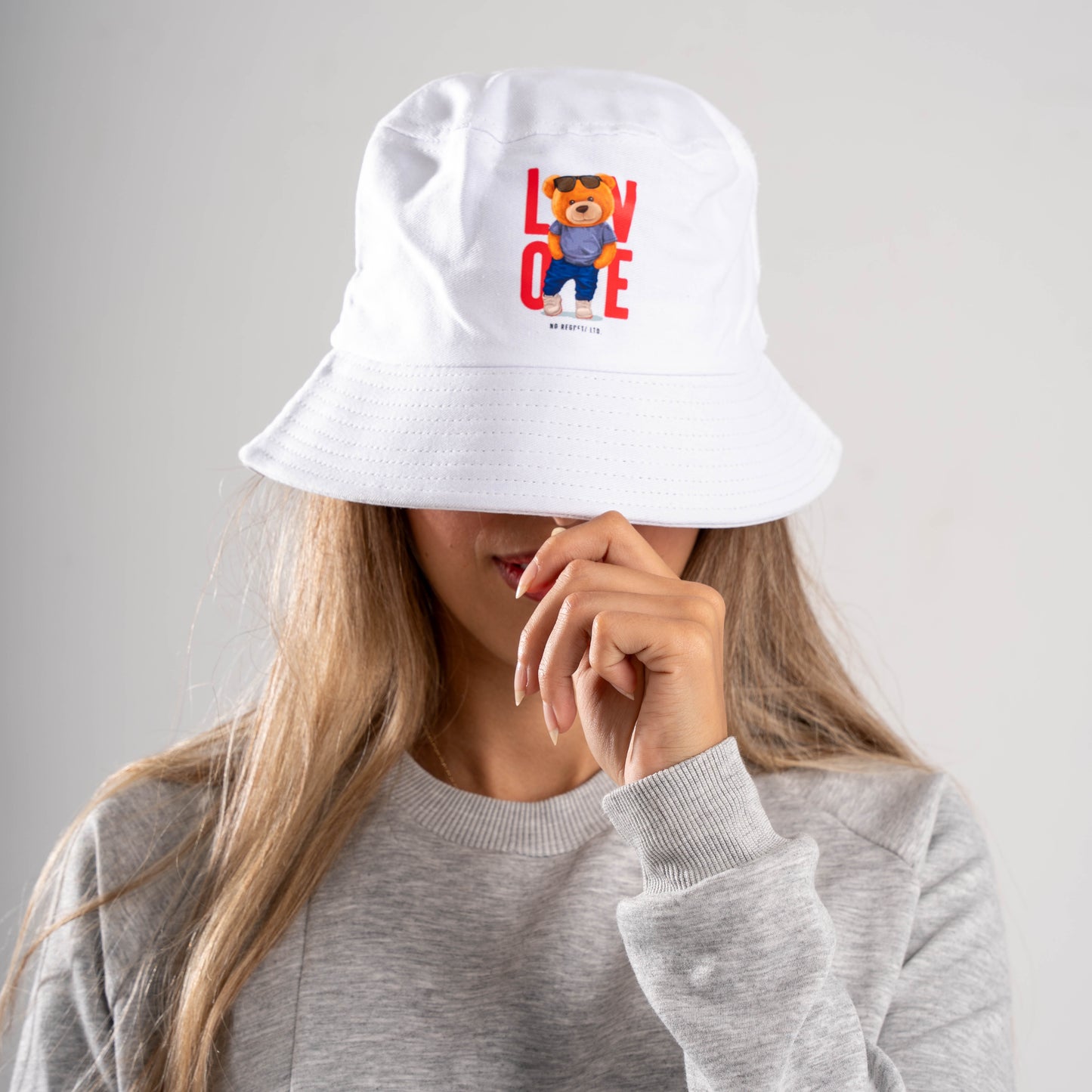 Love Bear Bucket Hat